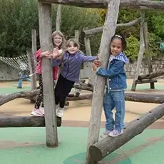 Children playing outside
