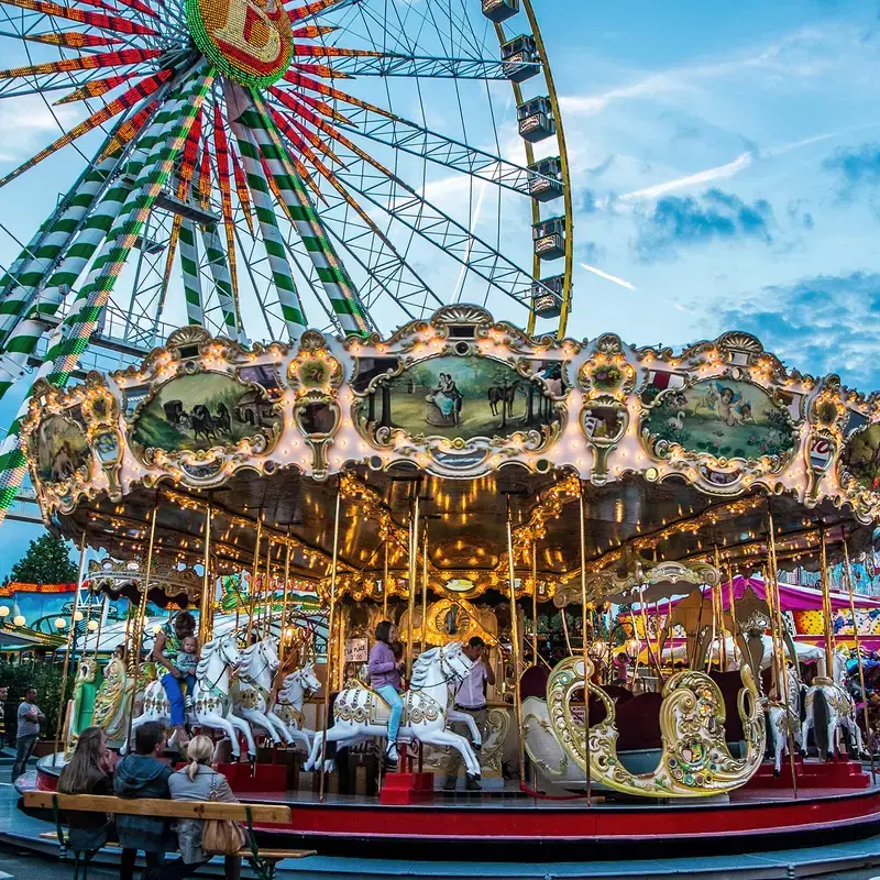 Inside Luxembourg Schueberfouer